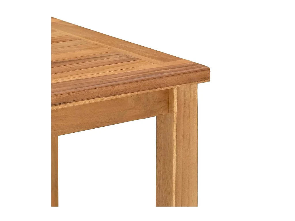 Table basse Marron 70 x 40 x 45 cm Bois de teck solide