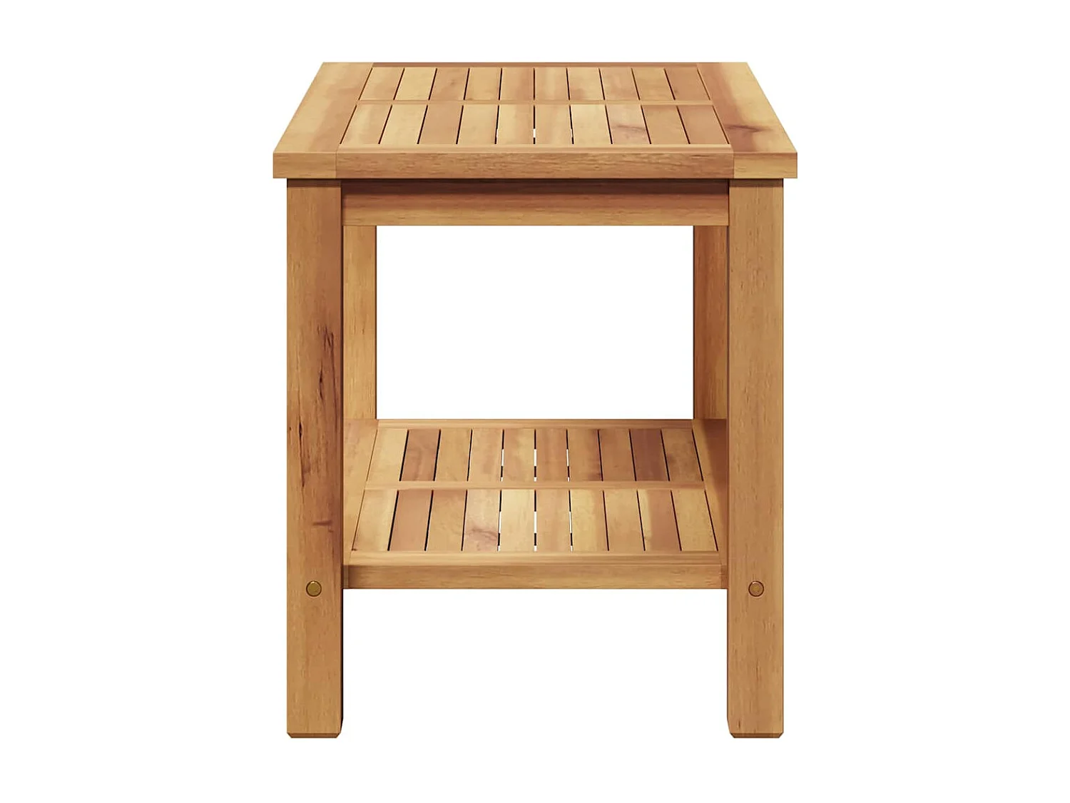 Table basse Marron 70 x 40 x 45 cm Bois de teck solide