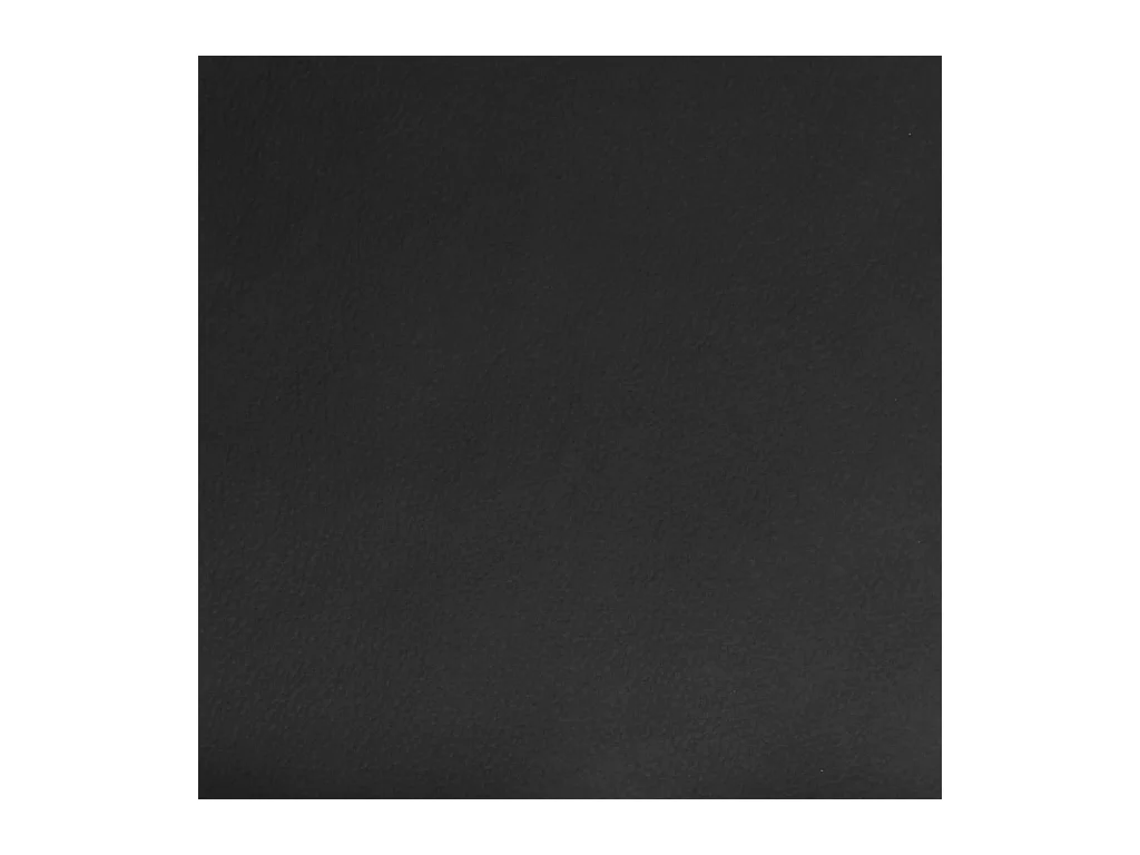 Silla de oficina de piel sintética negra