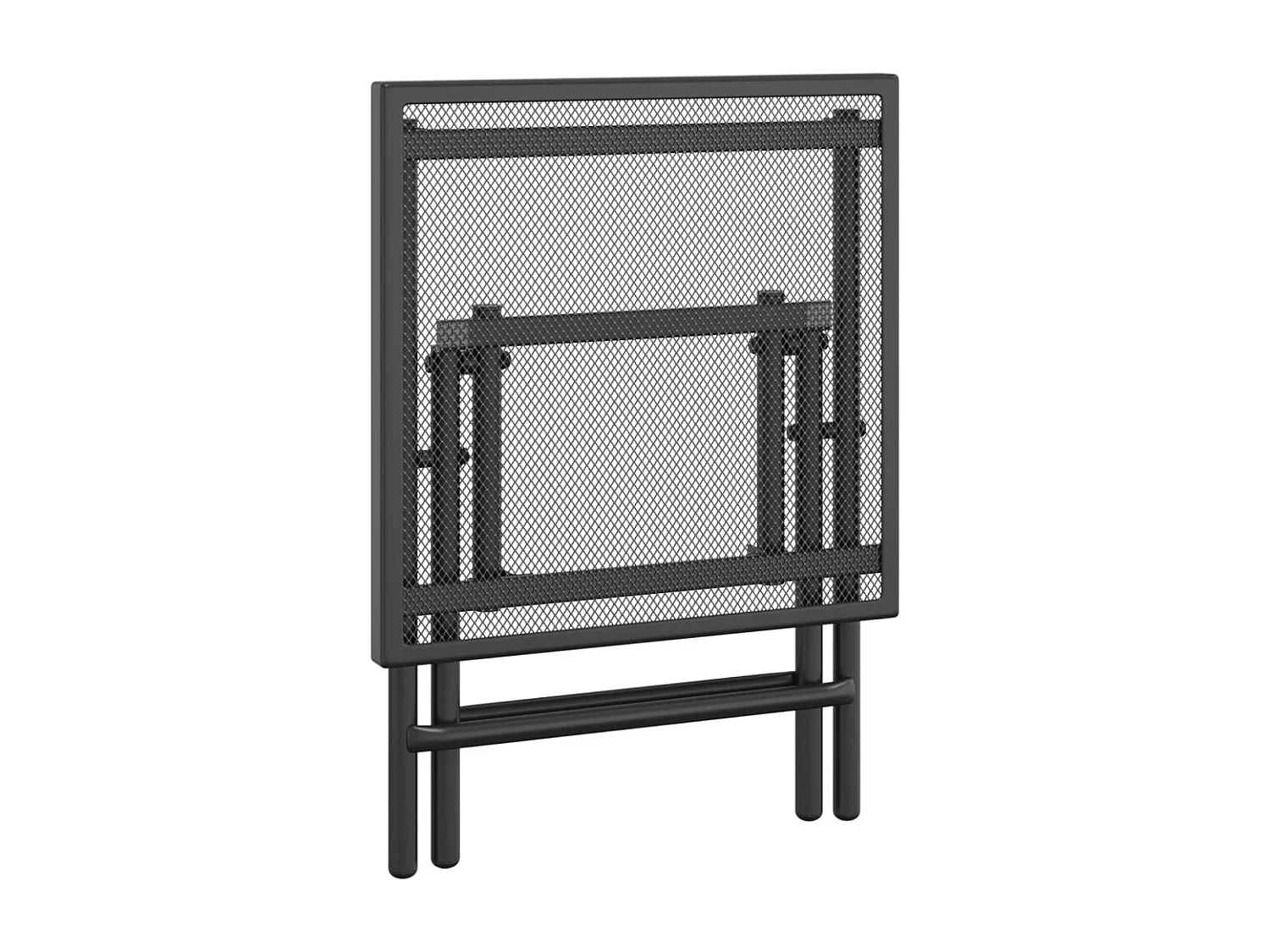 Table de jardin pliable anthracite 38x38x38 cm Treillis d'acier