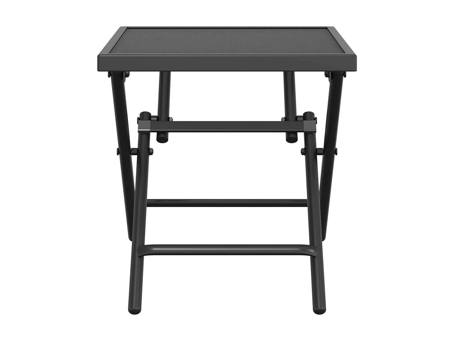 Table de jardin pliable anthracite 38x38x38 cm Treillis d'acier