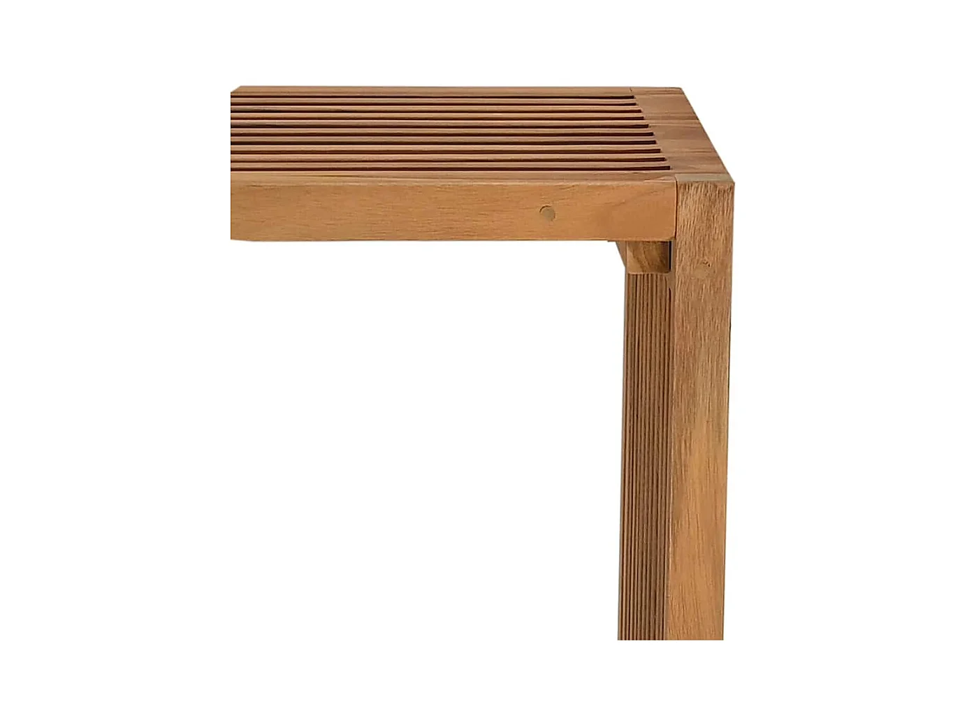 Table d'appoint de jardin Marron 50 x 32.5 x 35 cm