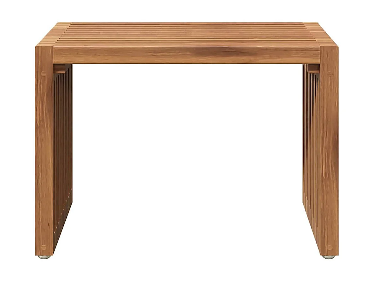 Table d'appoint de jardin Marron 50 x 32.5 x 35 cm