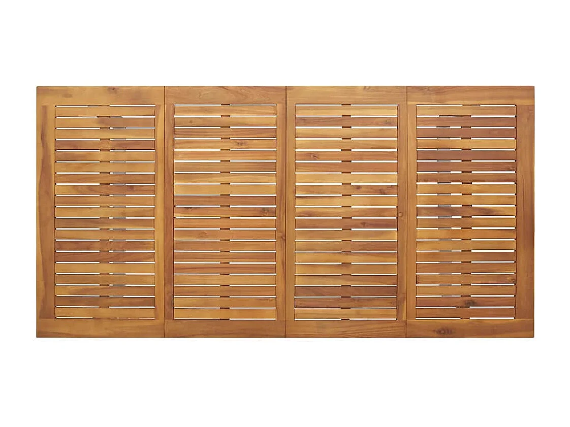 Tavolo da pranzo da giardino Grigio 180 x 90 x 75 cm