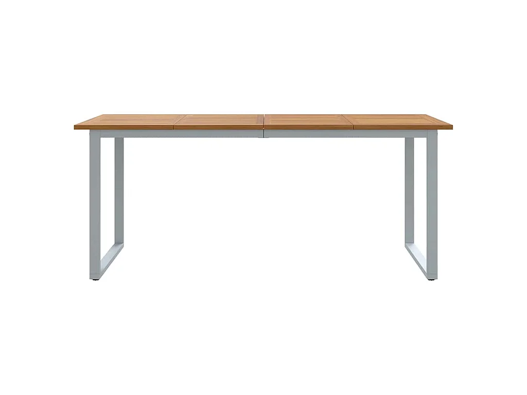 Tavolo da pranzo da giardino Grigio 180 x 90 x 75 cm