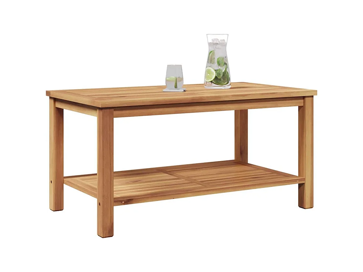 Table basse Marron 90 x 50 x 45 cm Bois de teck solide