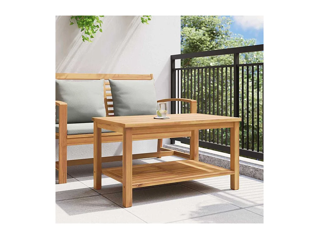 Table basse Marron 90 x 50 x 45 cm Bois de teck solide