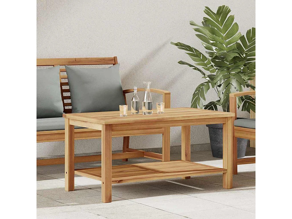 Table basse Marron 90 x 50 x 45 cm Bois de teck solide