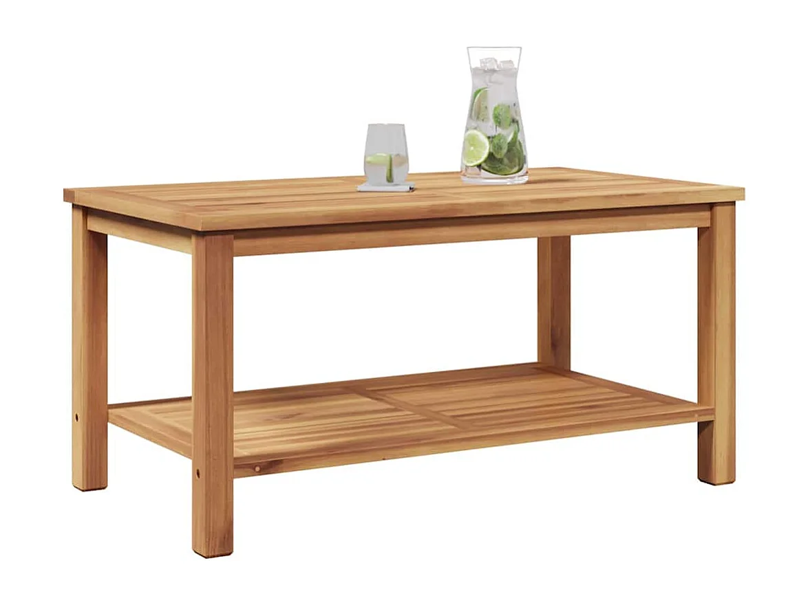 Table basse Marron 90 x 50 x 45 cm Bois de teck solide