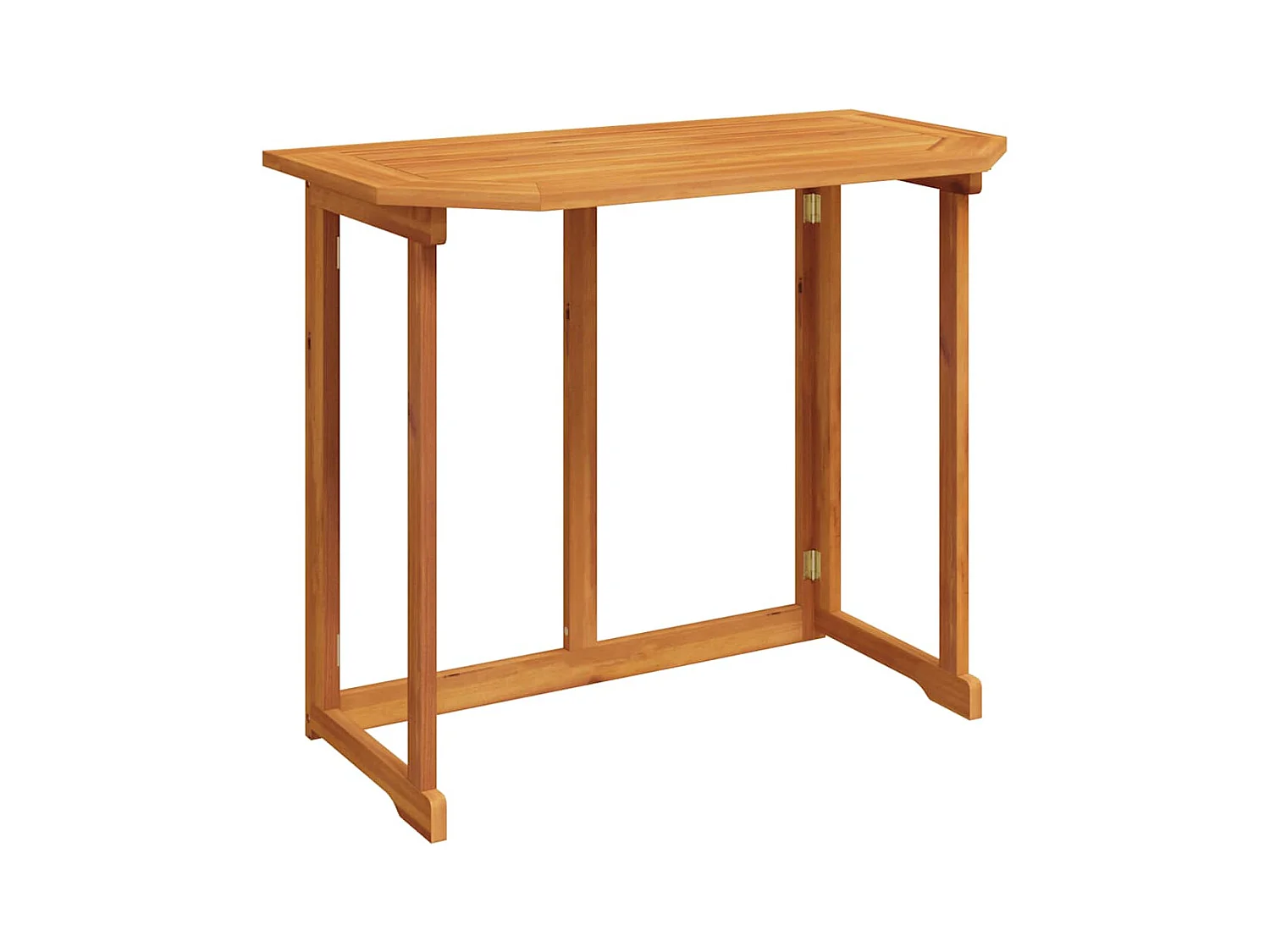 Bistrotafel 90x50x75 cm Massief acaciahout