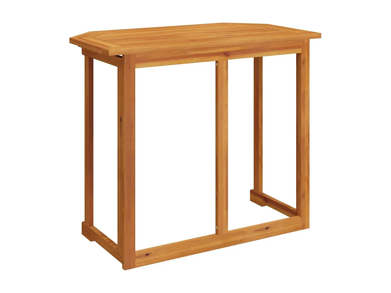 Bistrotafel 90x50x75 cm Massief acaciahout