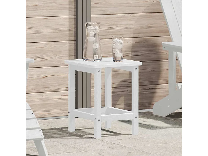 Tavolo da pranzo Adirondack Blanc 38 x 38 x 46 cm HDPE