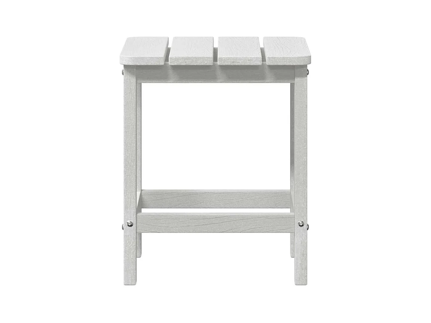 Table d'appoint Adirondack Blanc 38 x 38 x 46 cm HDPE