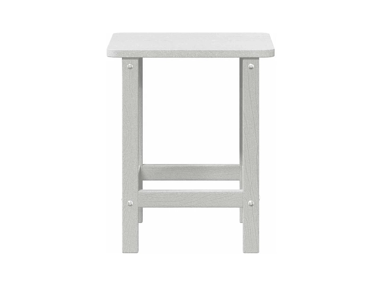 Table d'appoint Adirondack Blanc 38 x 38 x 46 cm HDPE