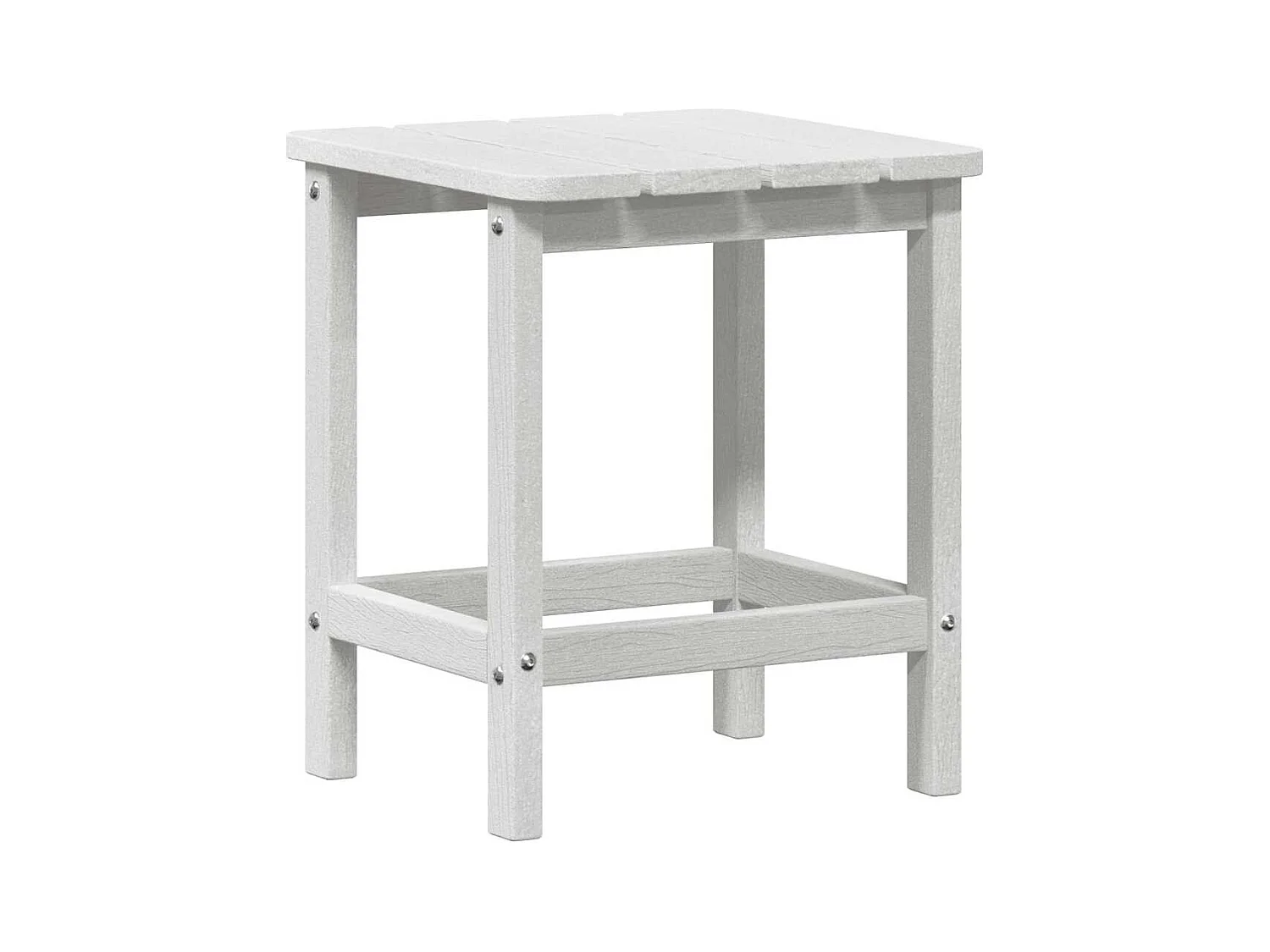 Table d'appoint Adirondack Blanc 38 x 38 x 46 cm HDPE