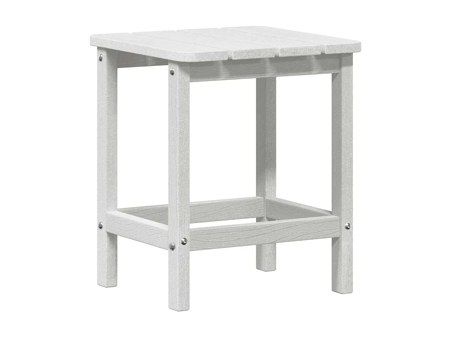 Table d'appoint Adirondack Blanc 38 x 38 x 46 cm HDPE