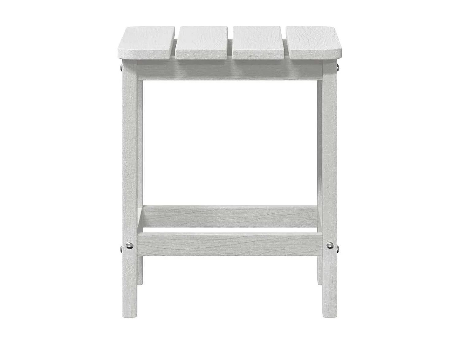 Table d'appoint Adirondack Blanc 38 x 38 x 46 cm HDPE
