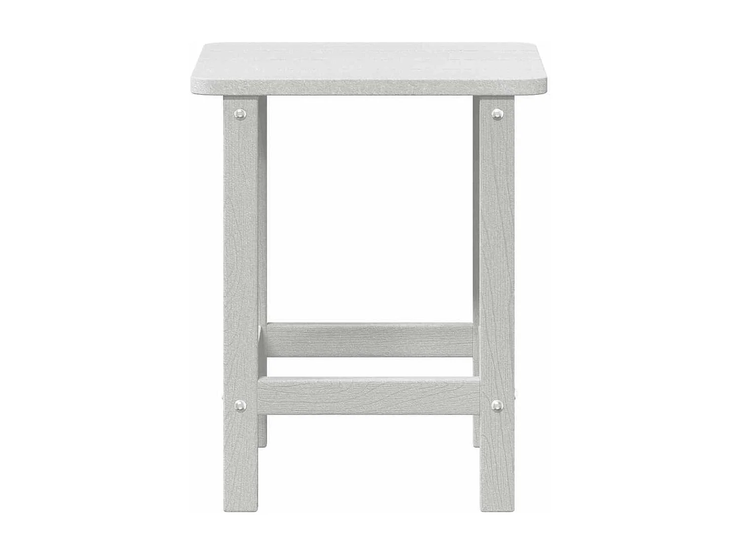 Table d'appoint Adirondack Blanc 38 x 38 x 46 cm HDPE
