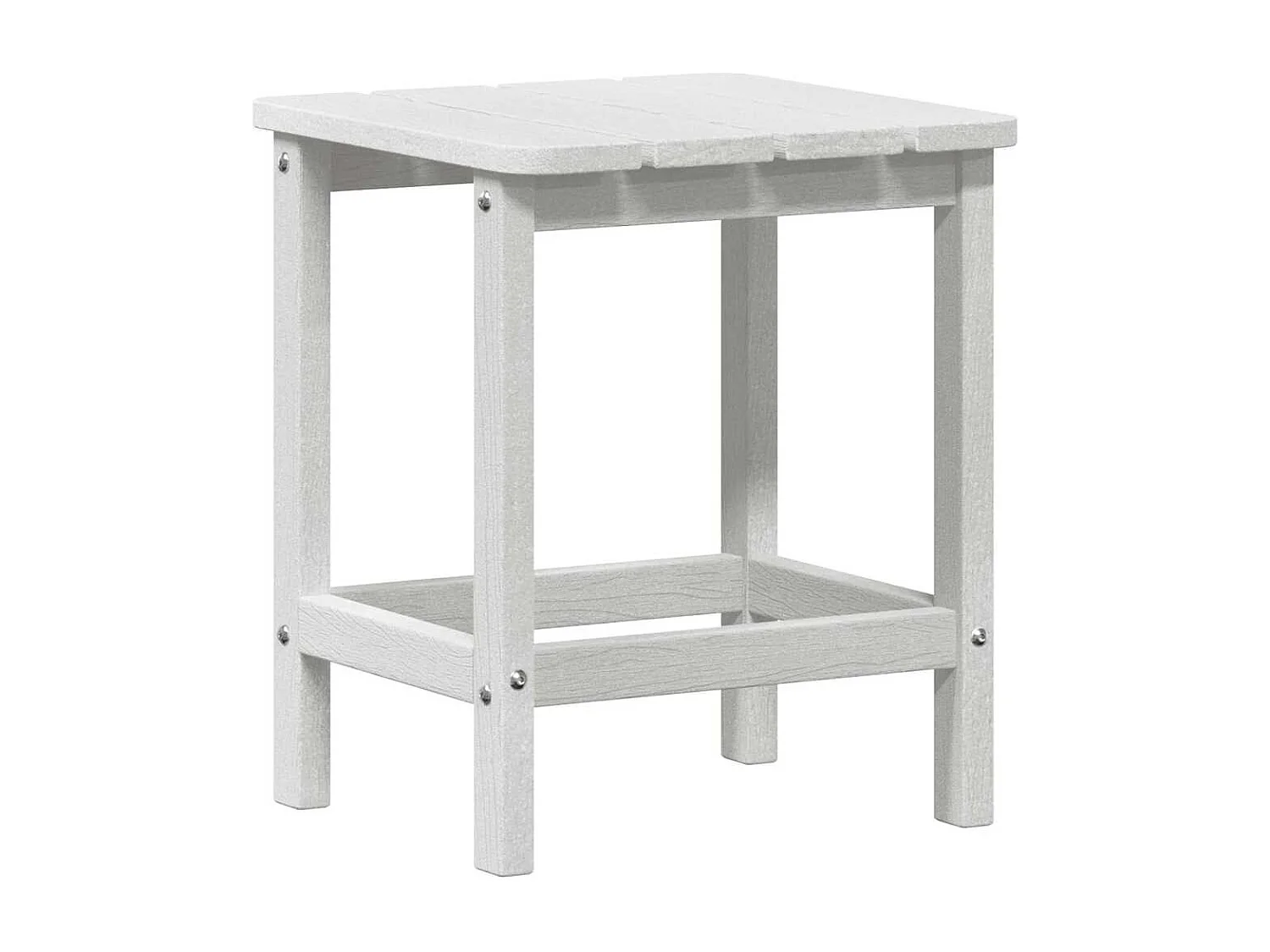 Table d'appoint Adirondack Blanc 38 x 38 x 46 cm HDPE