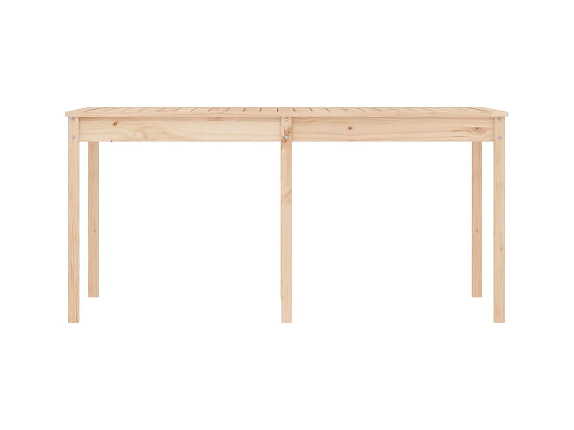 Tuintafel 159,5x82,5x76 cm massief grenenhout