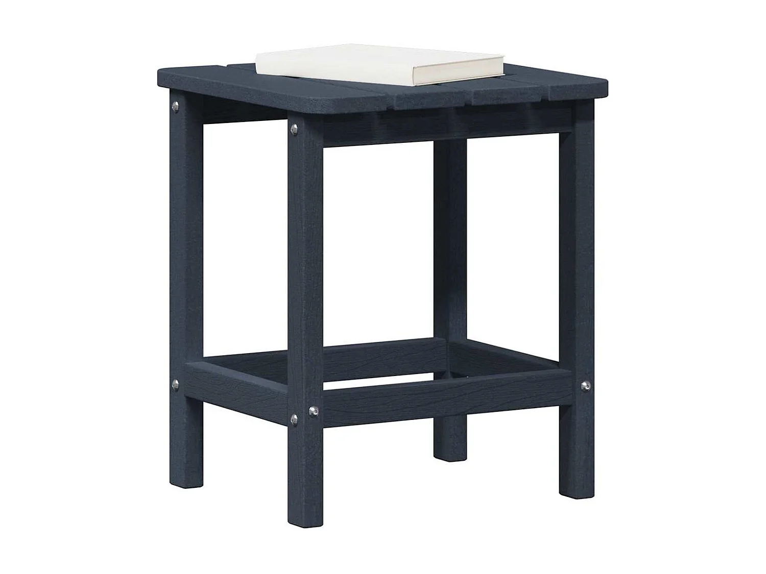 Table d'appoint Adirondack Bleu marine 38 x 38 x 46 cm HDPE