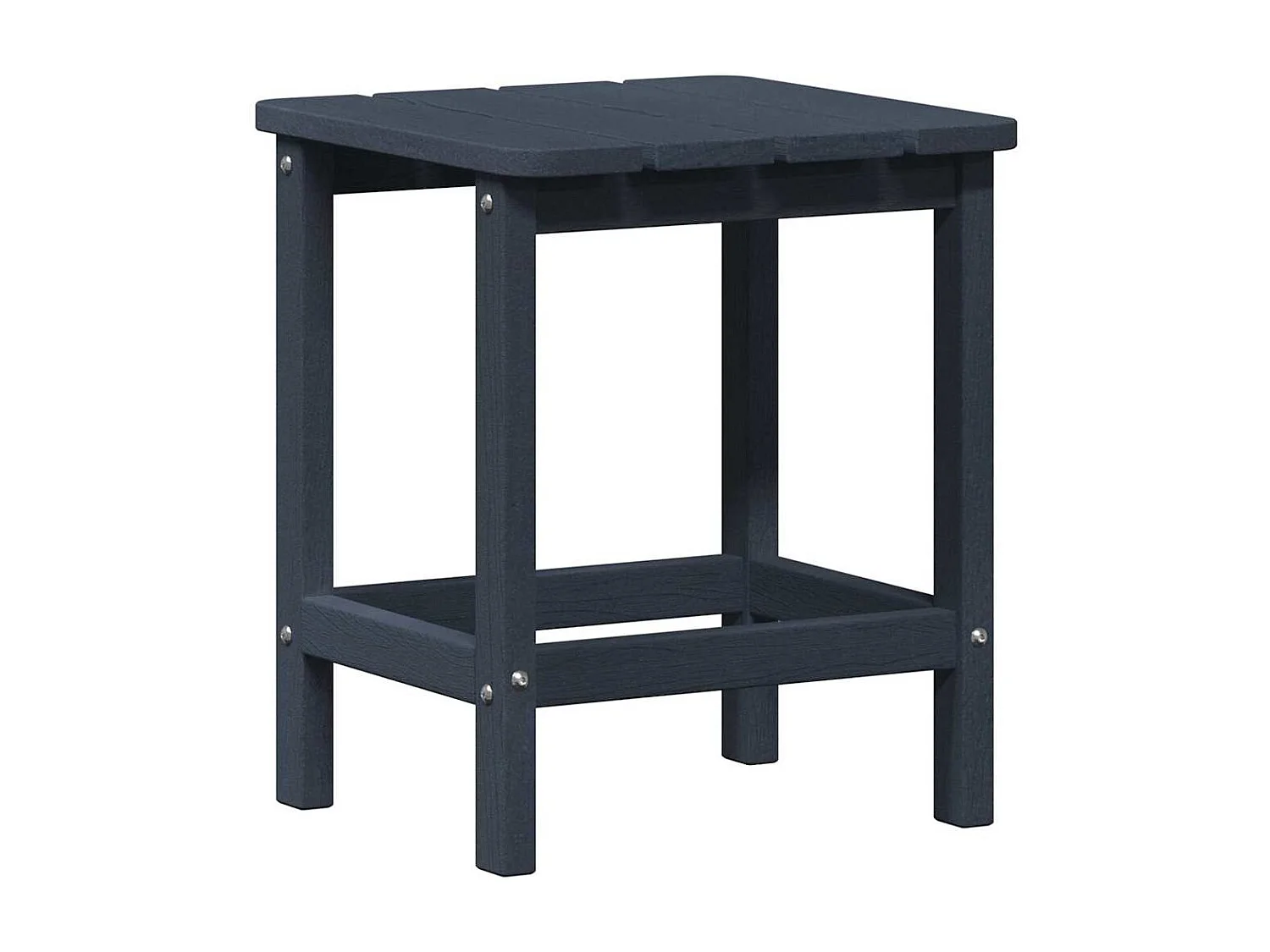 Table d'appoint Adirondack Bleu marine 38 x 38 x 46 cm HDPE