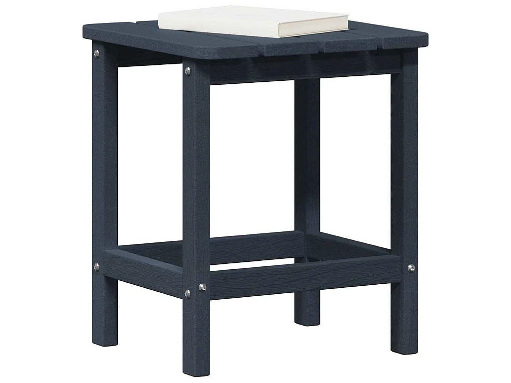 Table d'appoint Adirondack Bleu marine 38 x 38 x 46 cm HDPE