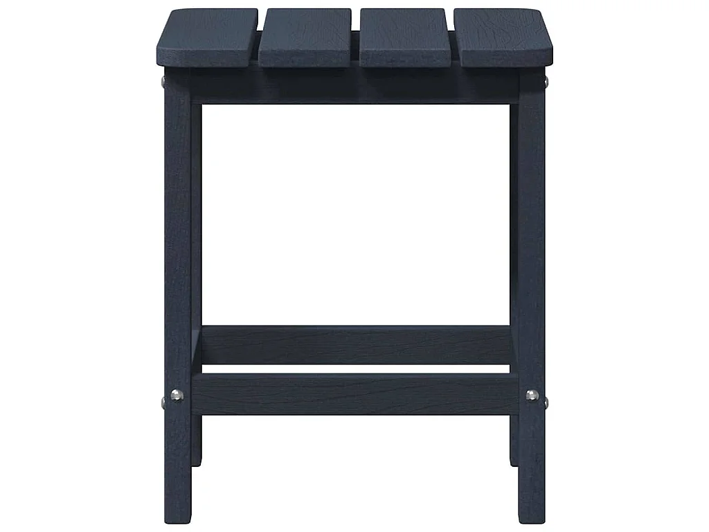 Table d'appoint Adirondack Bleu marine 38 x 38 x 46 cm HDPE