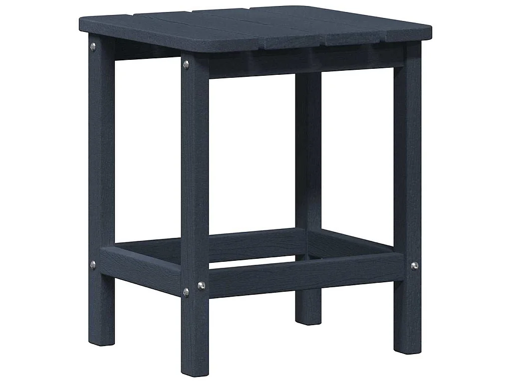 Table d'appoint Adirondack Bleu marine 38 x 38 x 46 cm HDPE