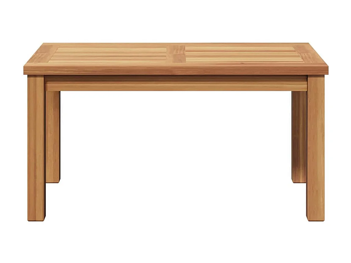 Table basse Marron 70 x 40 x 36 cm Bois de teck solide