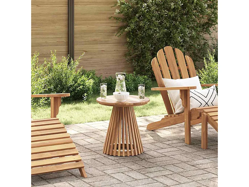 Table de jardin d'appoint Marron 50 x 50 x 49,5 cm
