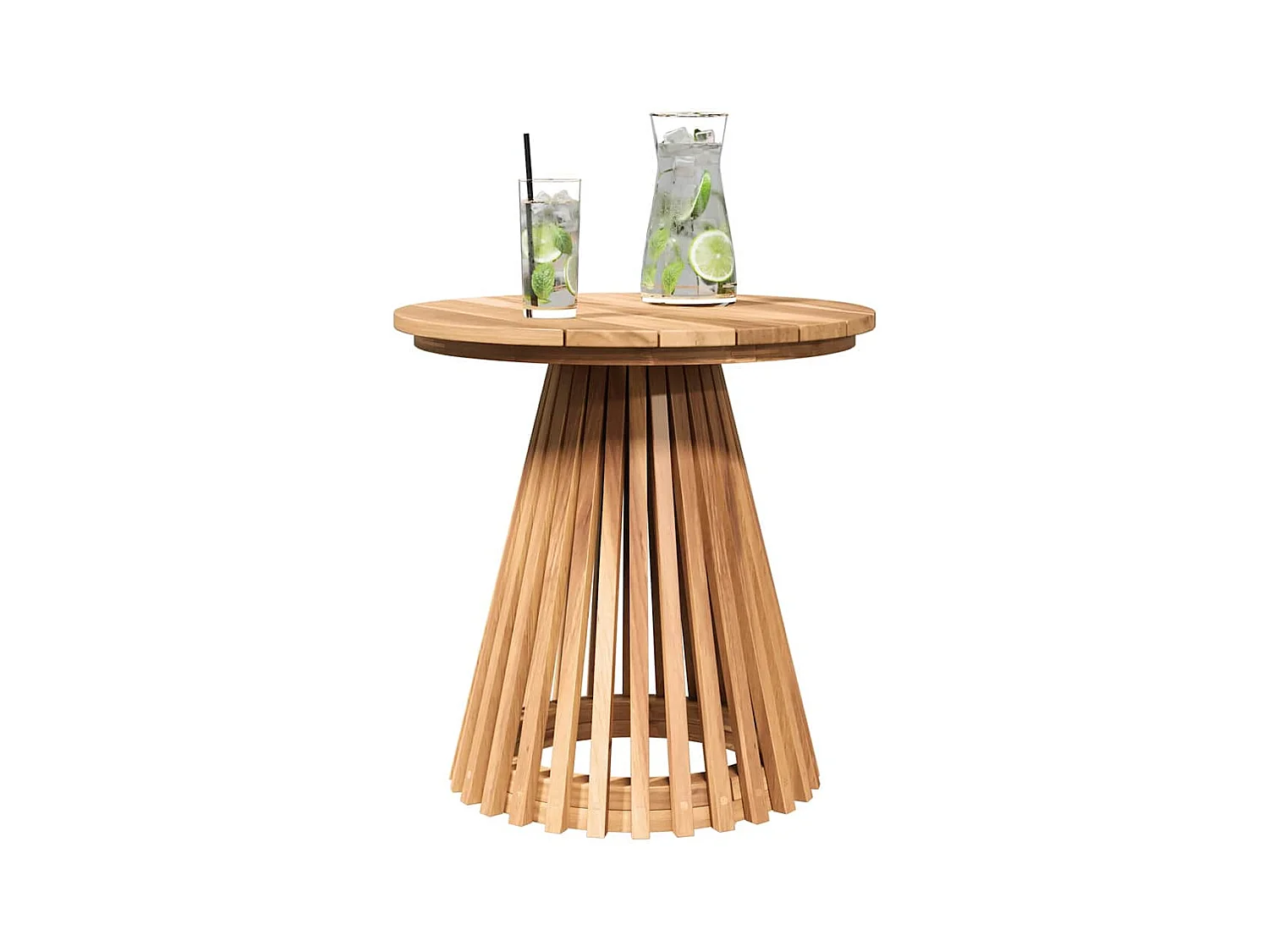Table de jardin d'appoint Marron 50 x 50 x 49,5 cm