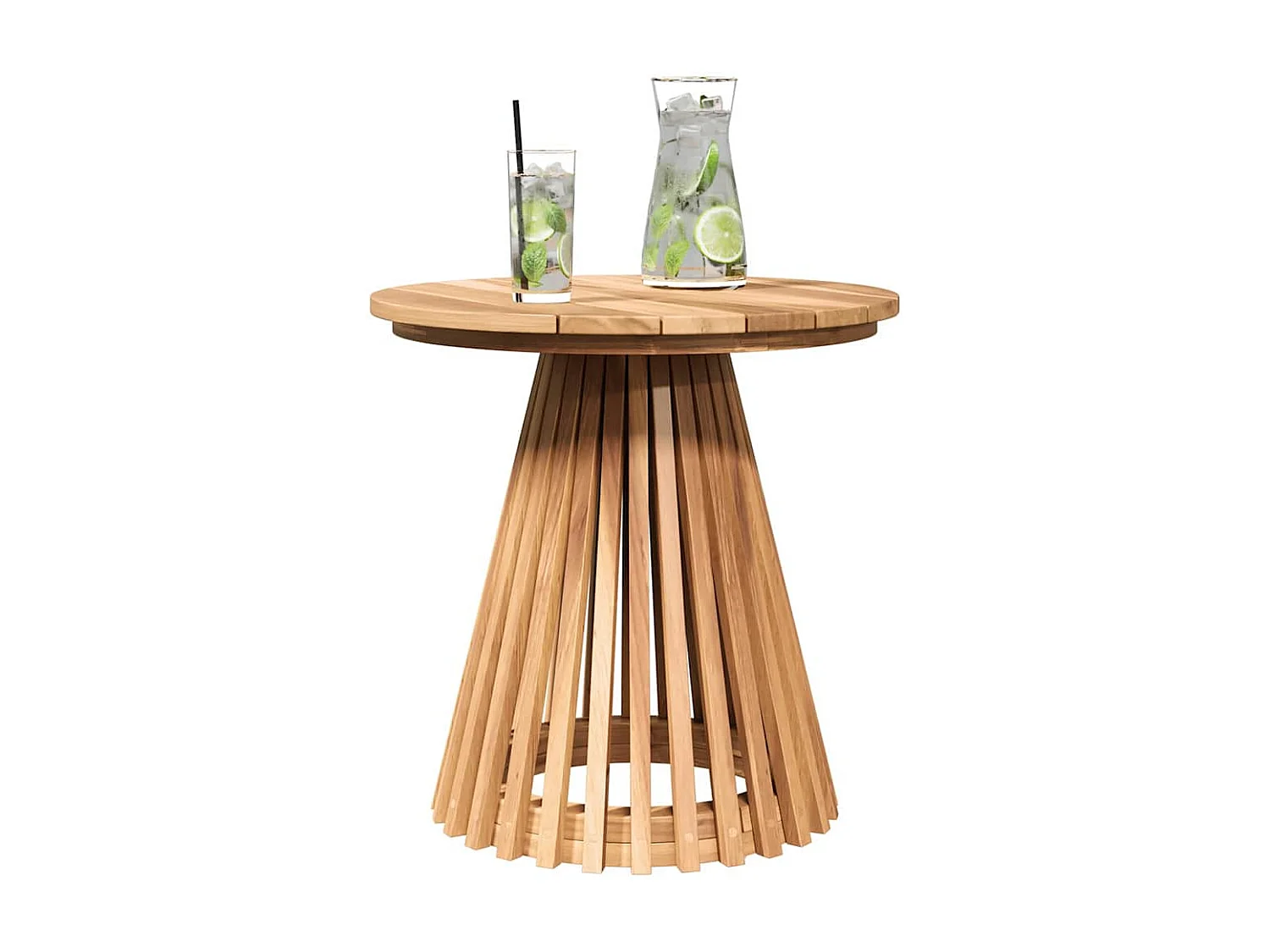 Table de jardin d'appoint Marron 50 x 50 x 49,5 cm