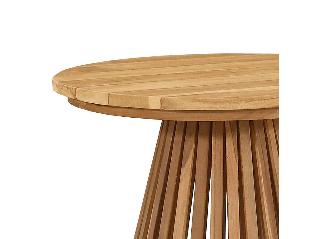 Table de jardin d'appoint Marron 50 x 50 x 49,5 cm