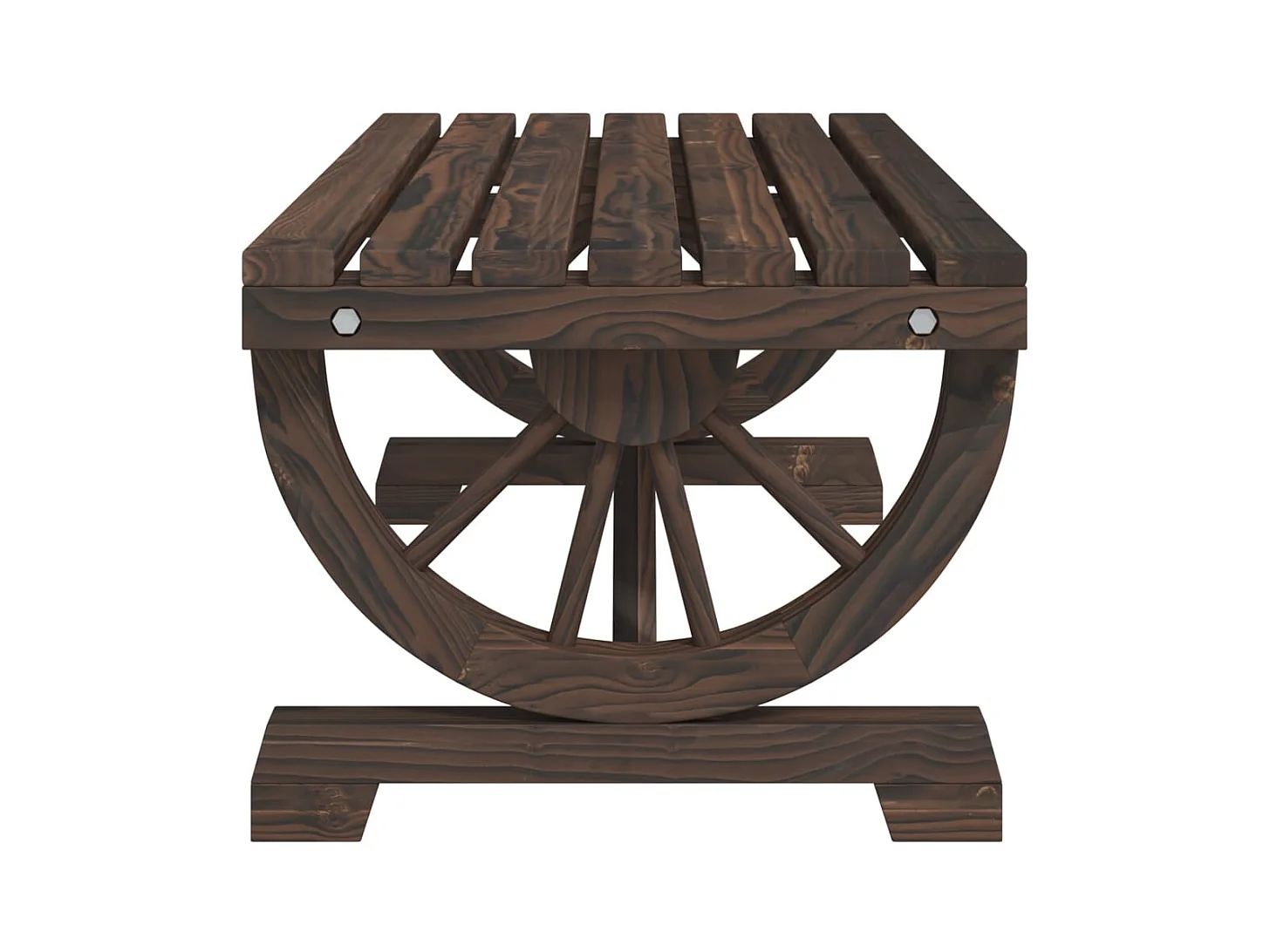 Table basse de jardin 90x50x40 cm bois de sapin massif