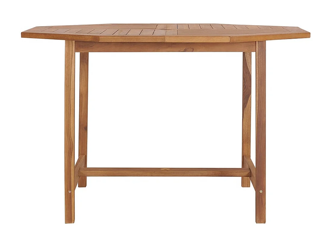 Tavolo da pranzo da giardino 110x110x75 cm Legno massello di teak