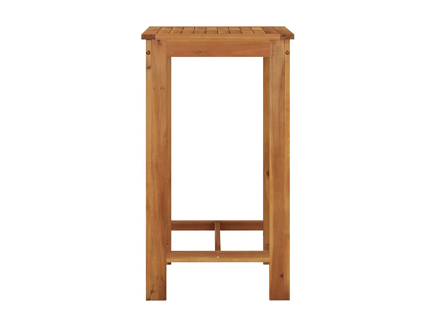 Tavolo da bar da giardino 60x60x105 cm Legno massello di acacia