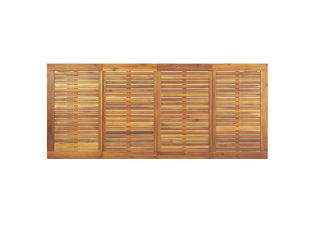 Tavolo da pranzo da giardino Grigio 200 x 90 x 75 cm