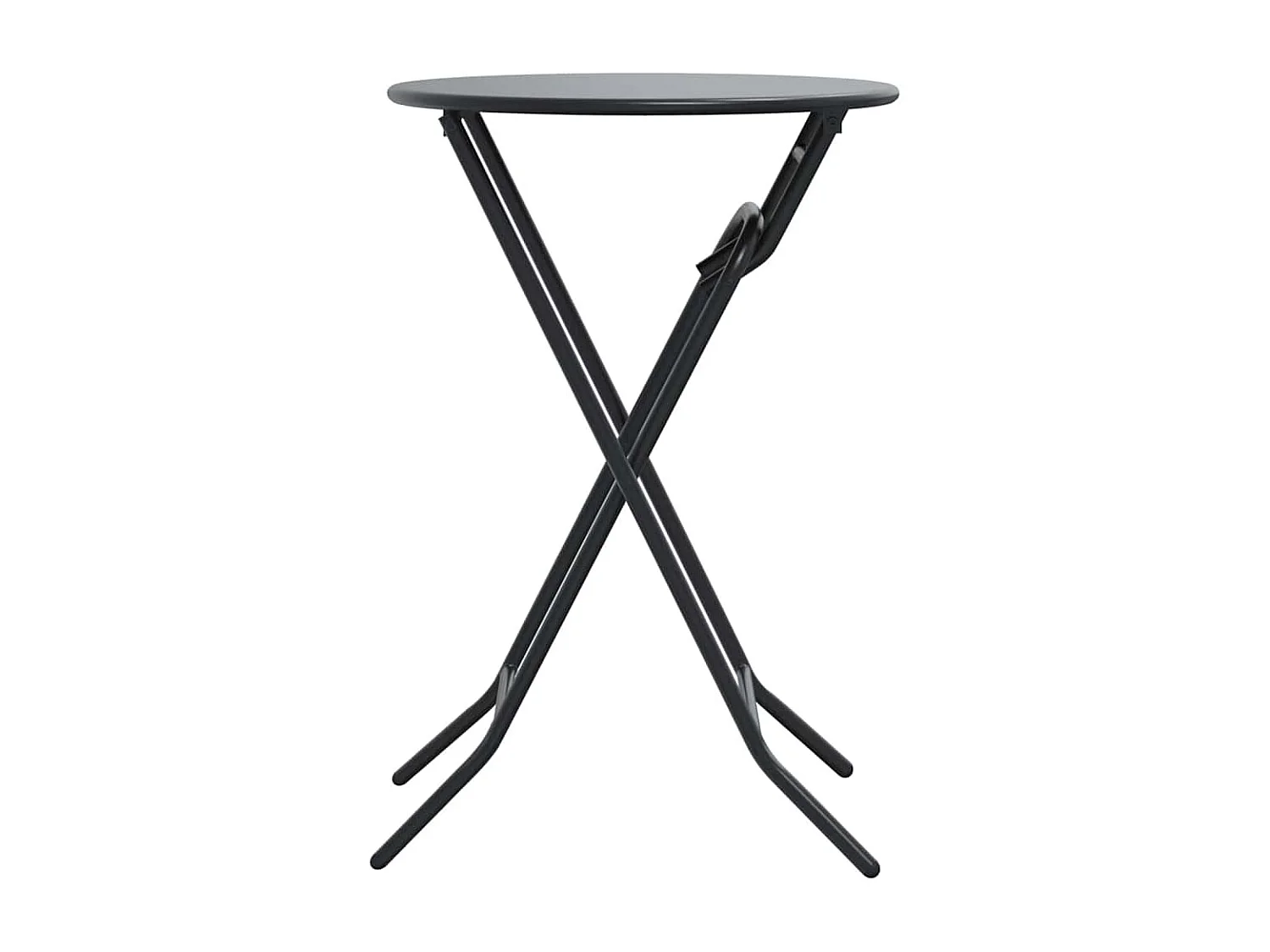 Table de Jardin Anthracite 50 x 50 x 72 cm Acier