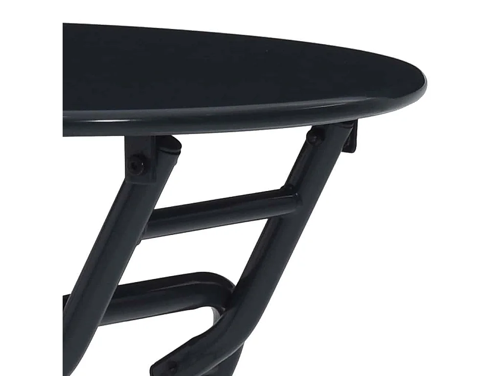 Table de Jardin Anthracite 50 x 50 x 72 cm Acier
