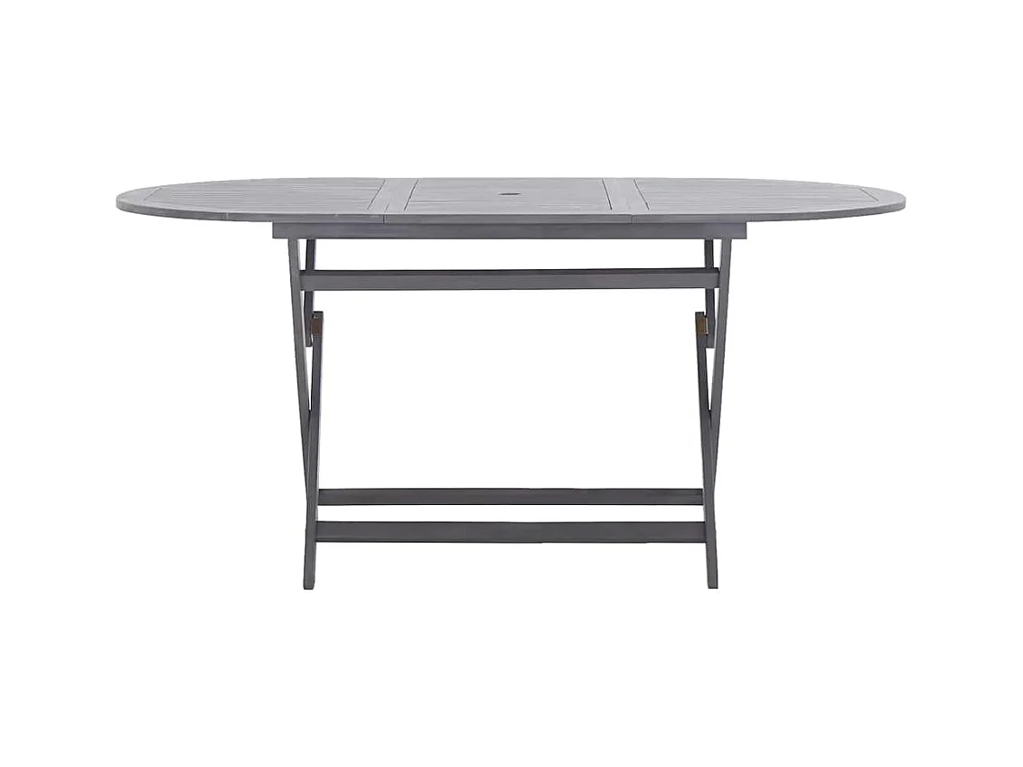 Opvouwbare tuintafel 160x85x75 cm Massief acaciahout