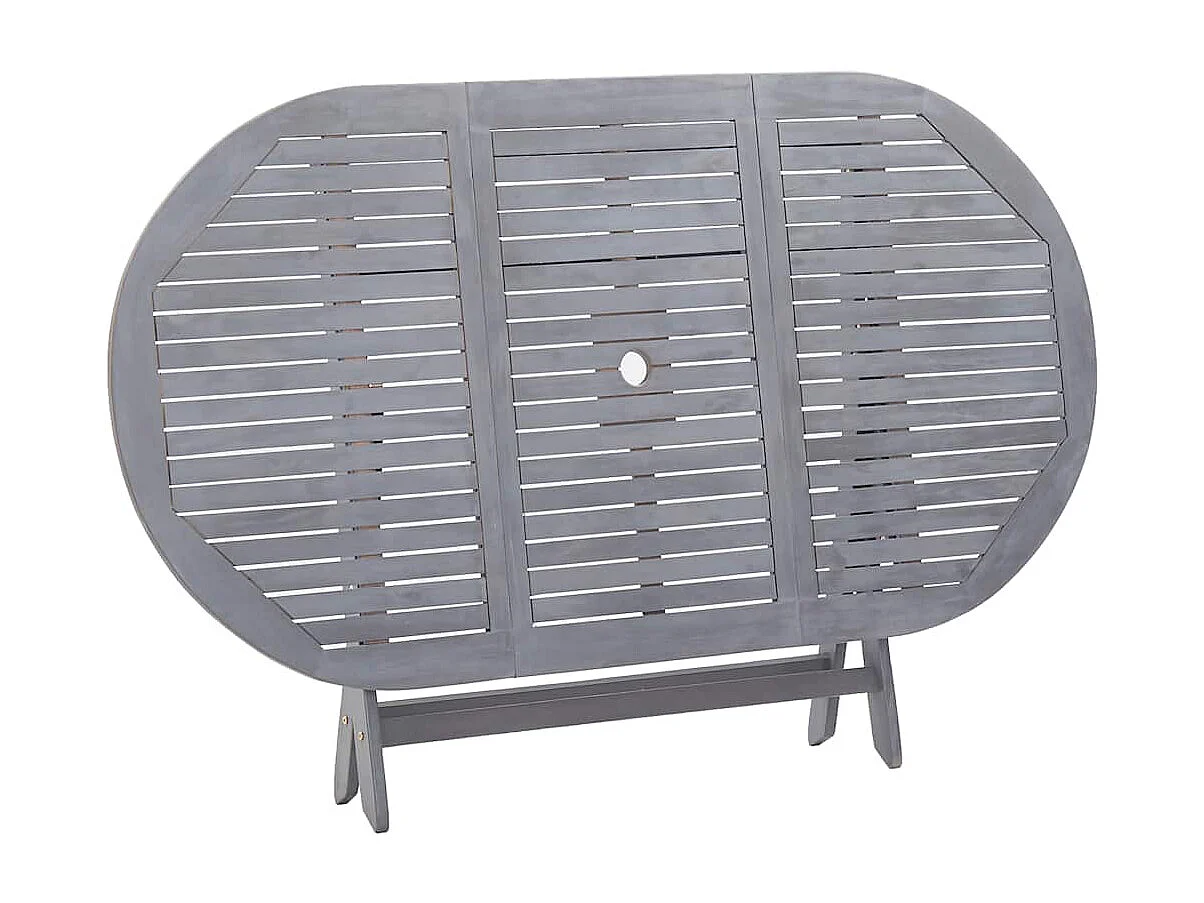 Opvouwbare tuintafel 160x85x75 cm Massief acaciahout