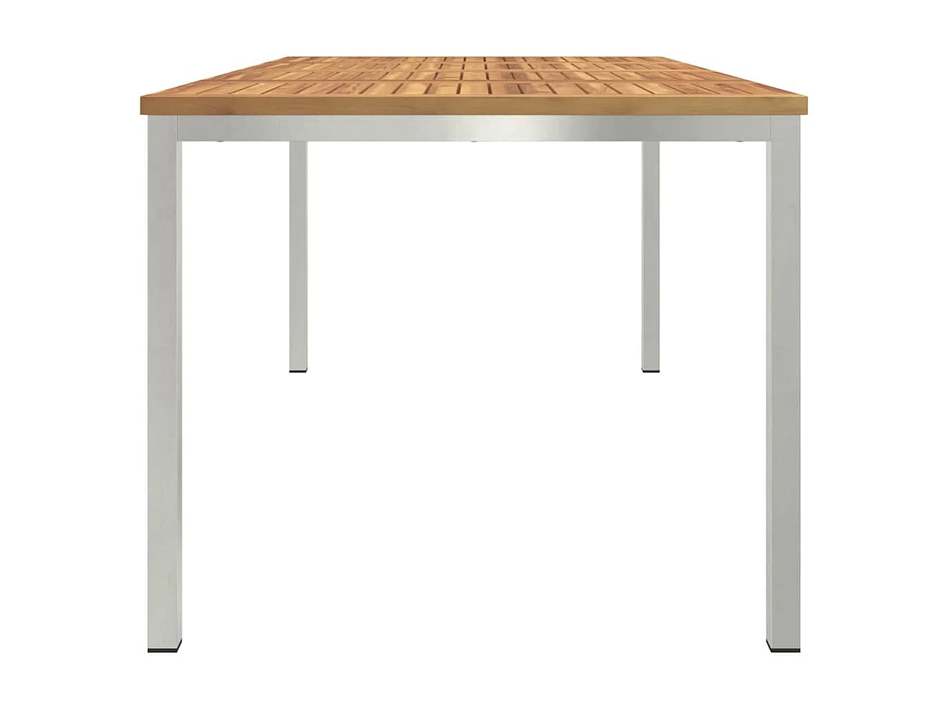 Table à manger d'extérieur Marron Bois d'acacia massif