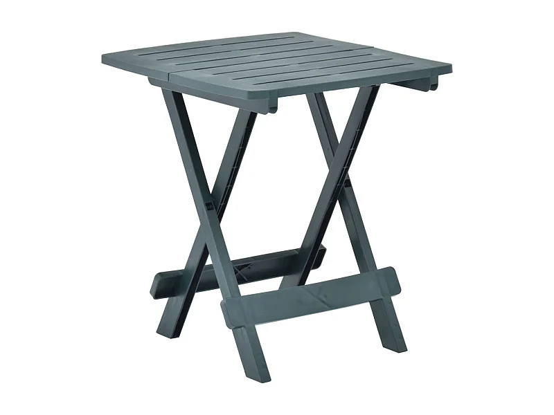 Groene opvouwbare tuintafel 45x43x50 cm kunststof