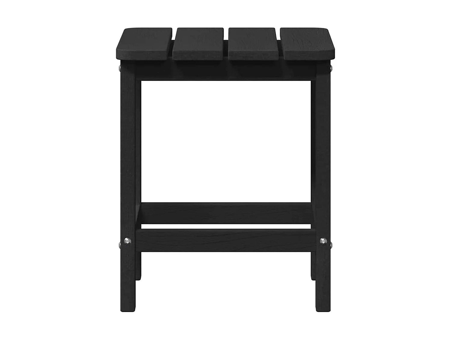 Table d'appoint Adirondack Noir 38 x 38 x 46 cm HDPE