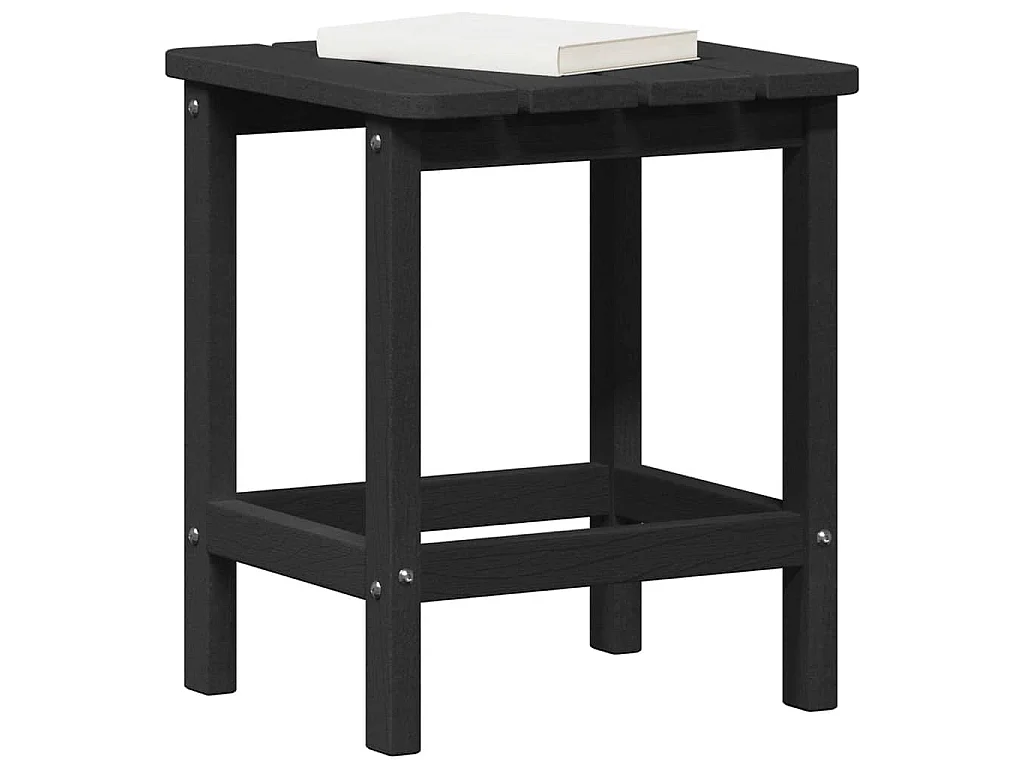 Table d'appoint Adirondack Noir 38 x 38 x 46 cm HDPE
