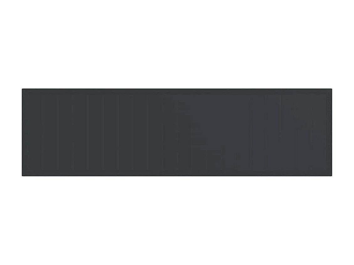 Table de Jardin Anthracite 350 x 100 x 73 cm polyrotin