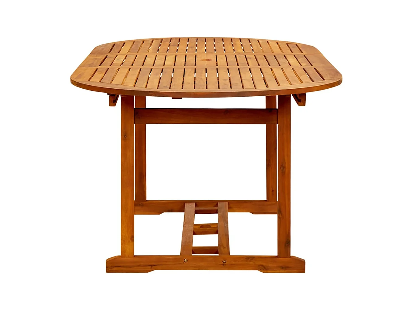 Tuintafel 200x100x75 cm Massief acaciahout