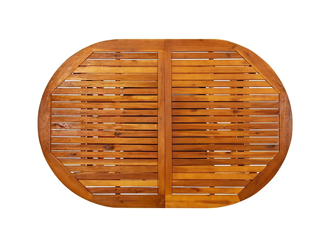 Tuintafel 200x100x75 cm Massief acaciahout