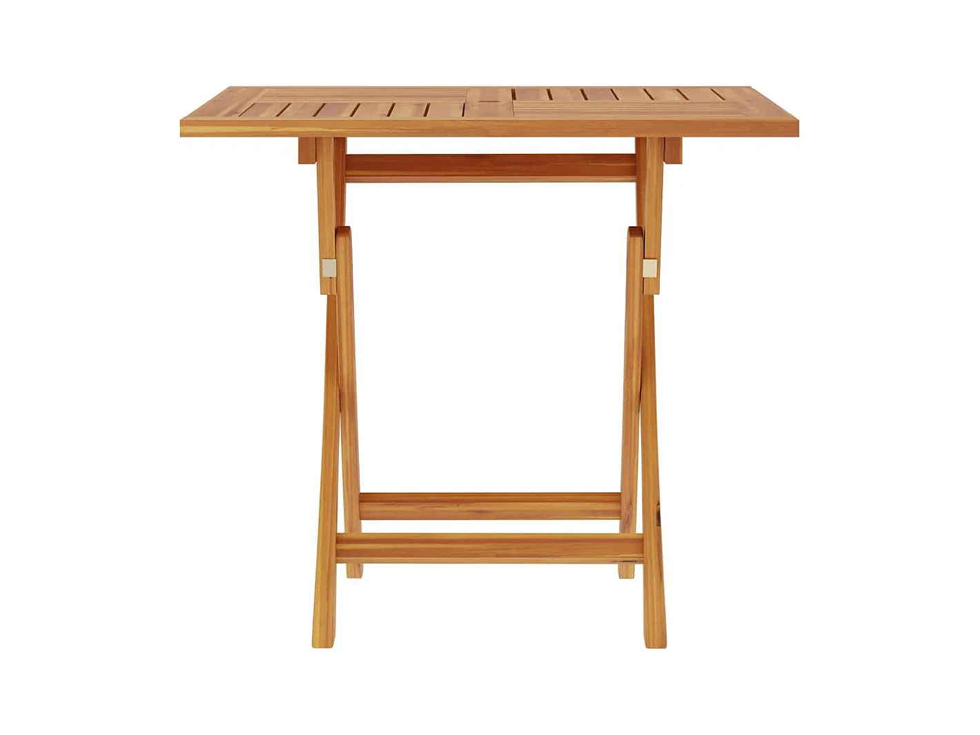Mesa de jardín plegable 85x85x76 cm Madera maciza de teca